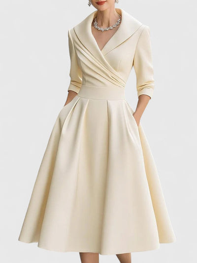 Bellamyra | Elegant Midi Dress